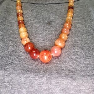 Chic Gradient Beaded Necklace